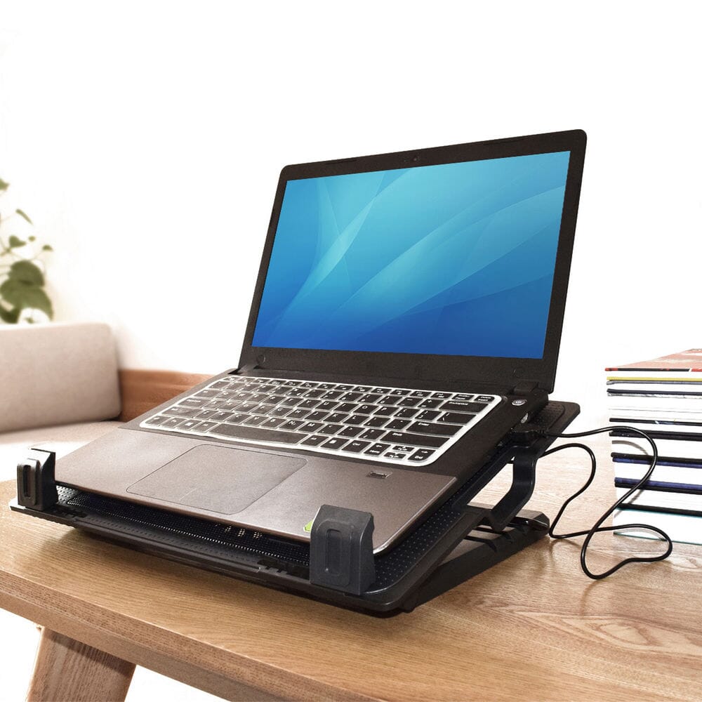 ACT Laptopstandaard verstelbaar in 5 standen, 2-poorts hub - Image 6