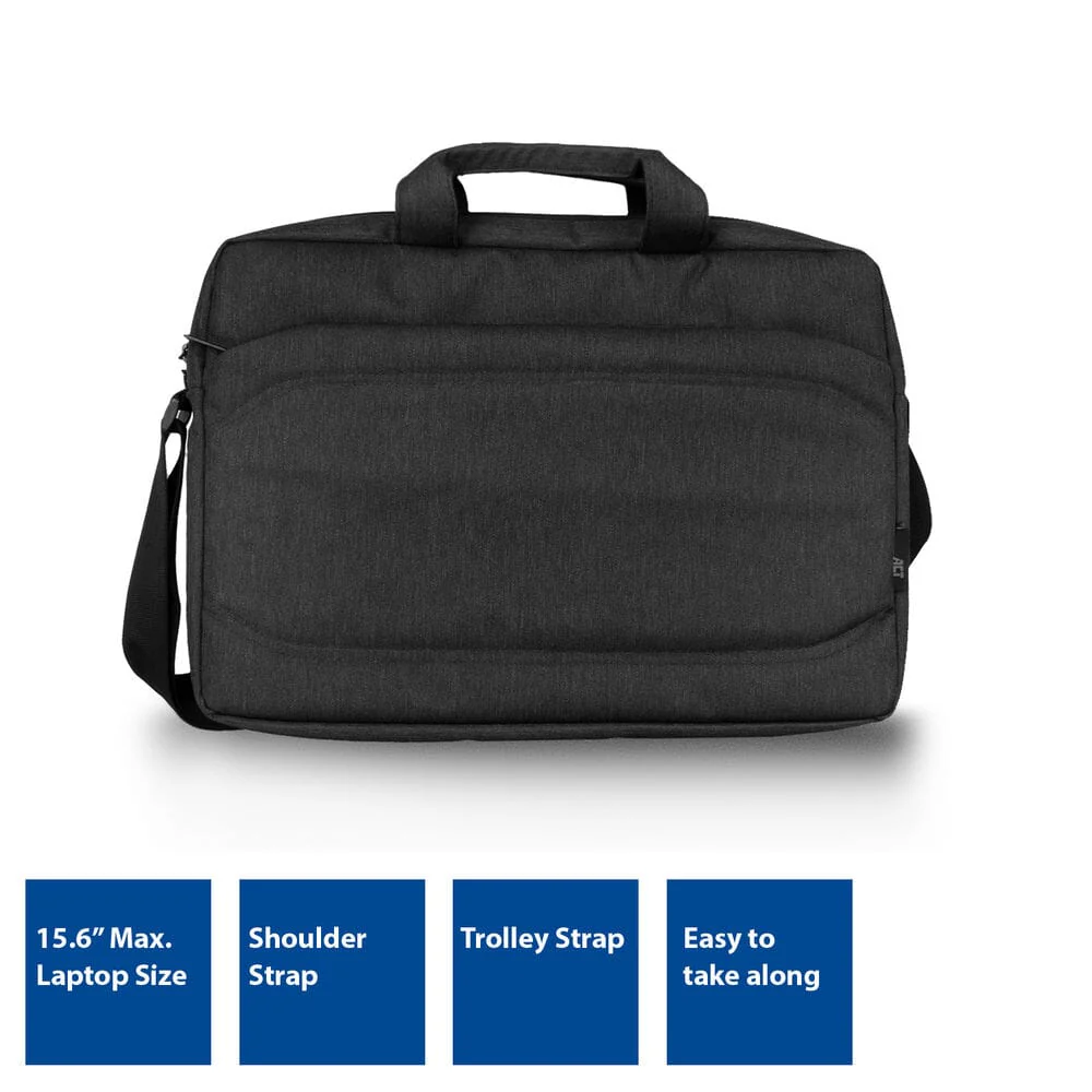 ACT Metro, laptop tas, 15,6 inch, zwart - Image 6