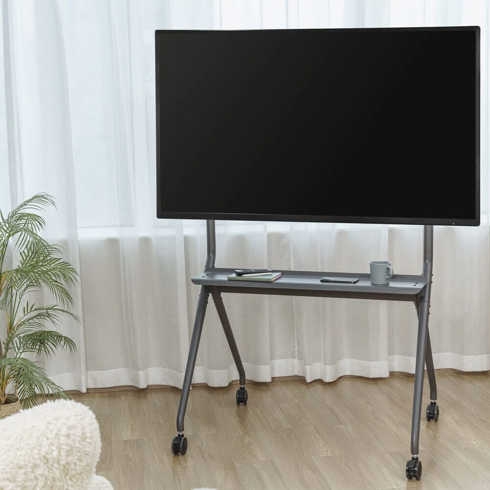 ACT Mobile tv/monitor floor stand, 50 up to 86 inch, VESA - Image 8