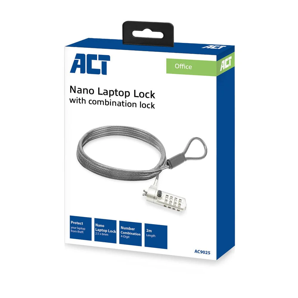 ACT Nano laptopslot met cijfercode - Image 2