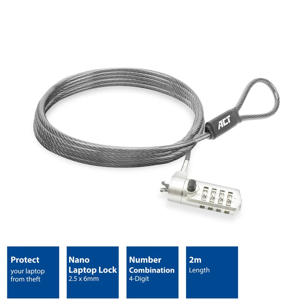 ACT Nano laptopslot met cijfercode - Image 6