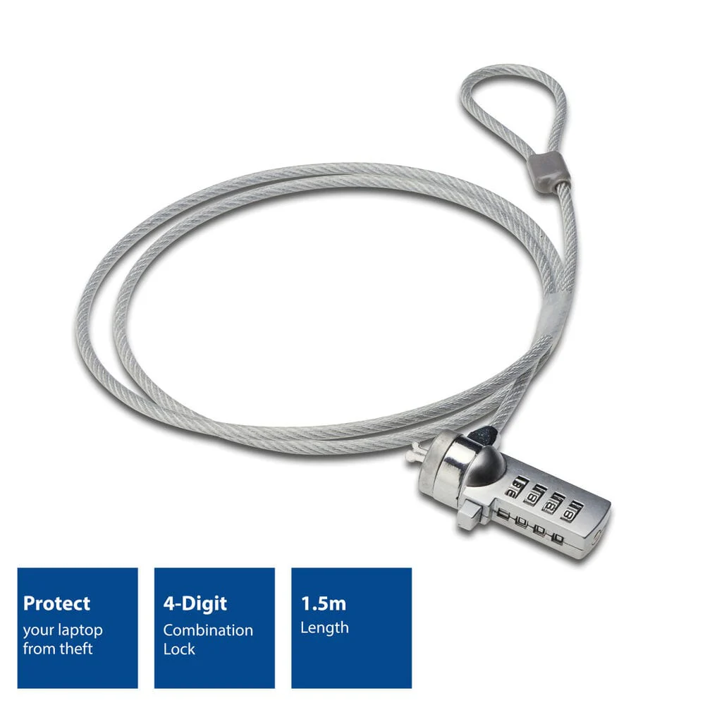 ACT Notebookslot, 1,5 m, cijferslot - Image 3