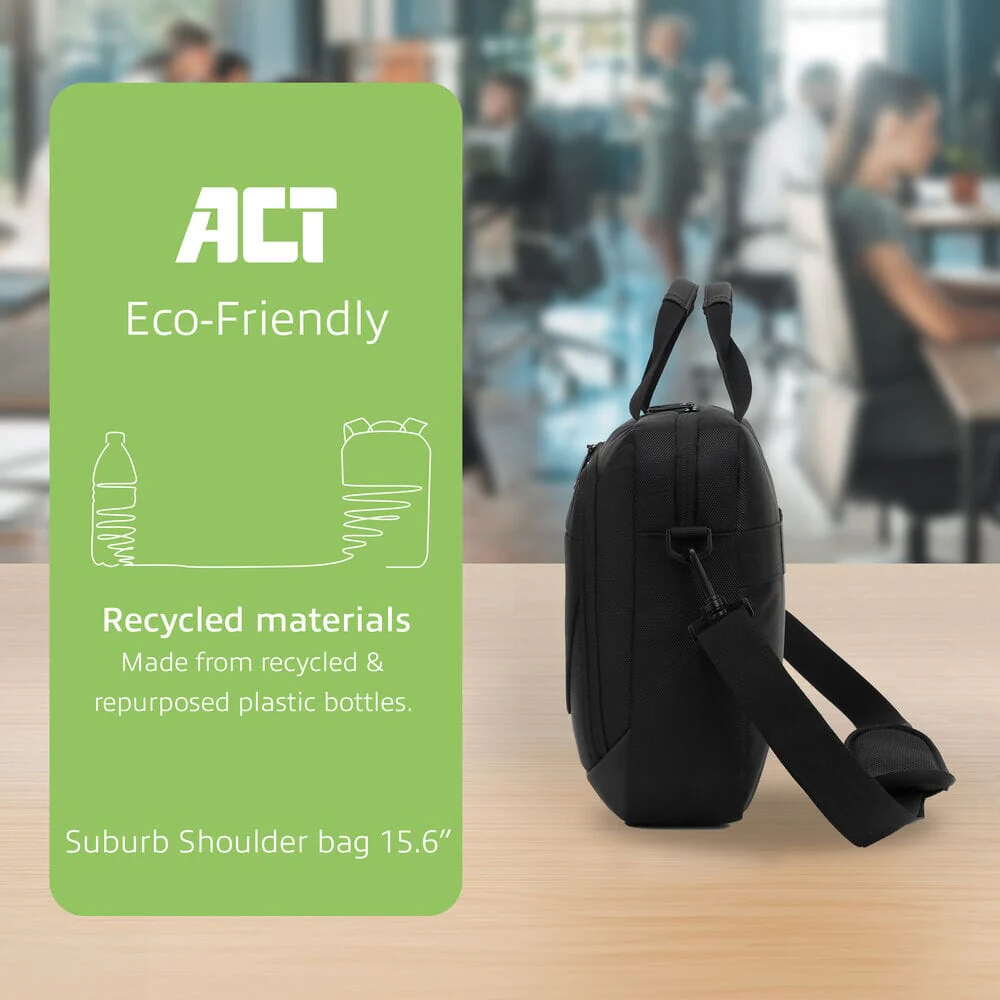 ACT Suburb shoulder bag for laptops up to 15.6 inch - Image 4