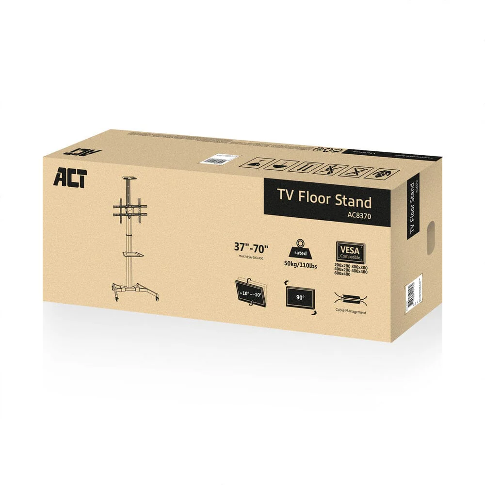 ACT TV en monitor vloersteun, tot 70 inch , VESA - Image 8