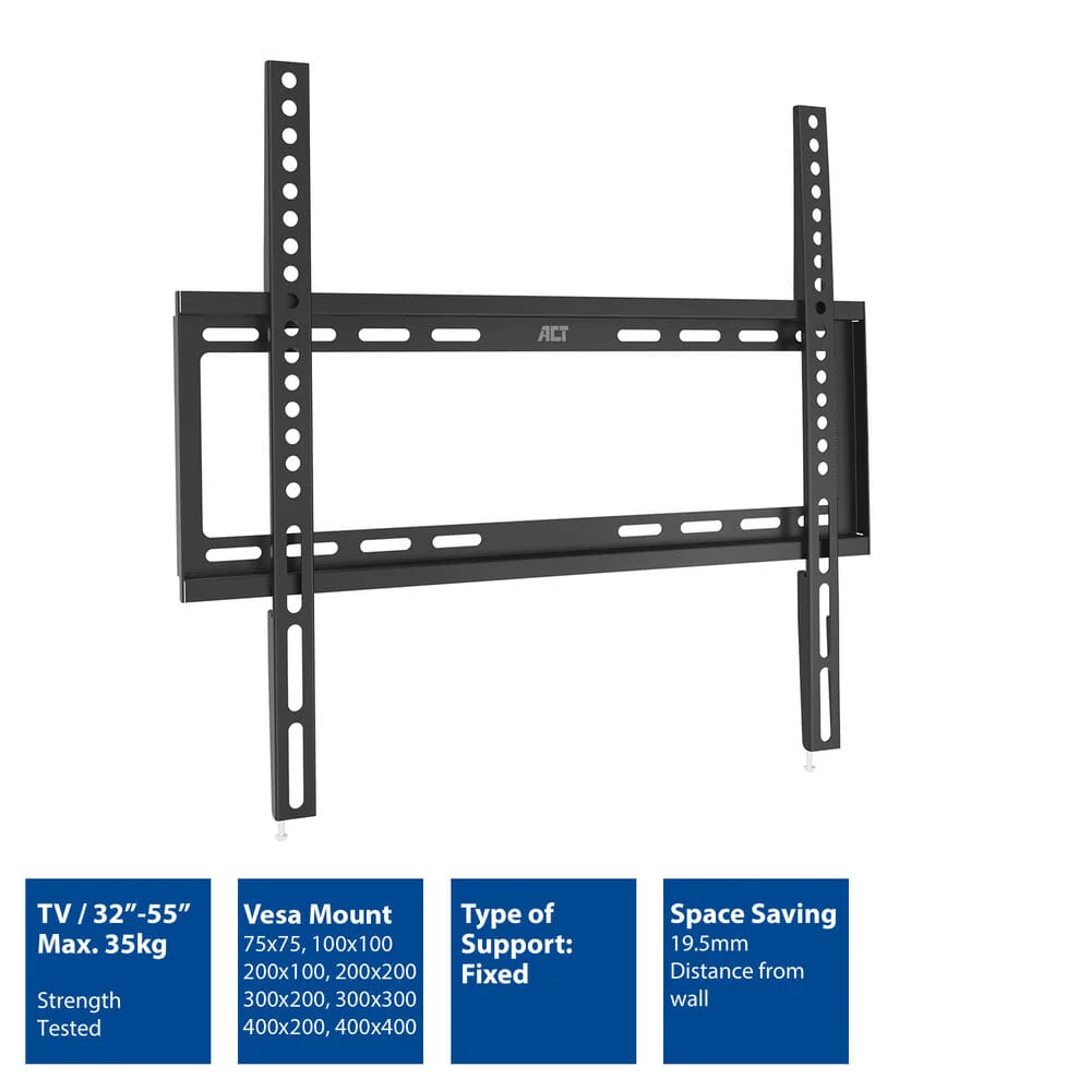 ACT TV wandsteun, 32 inch tot 55 inch , VESA - Image 2