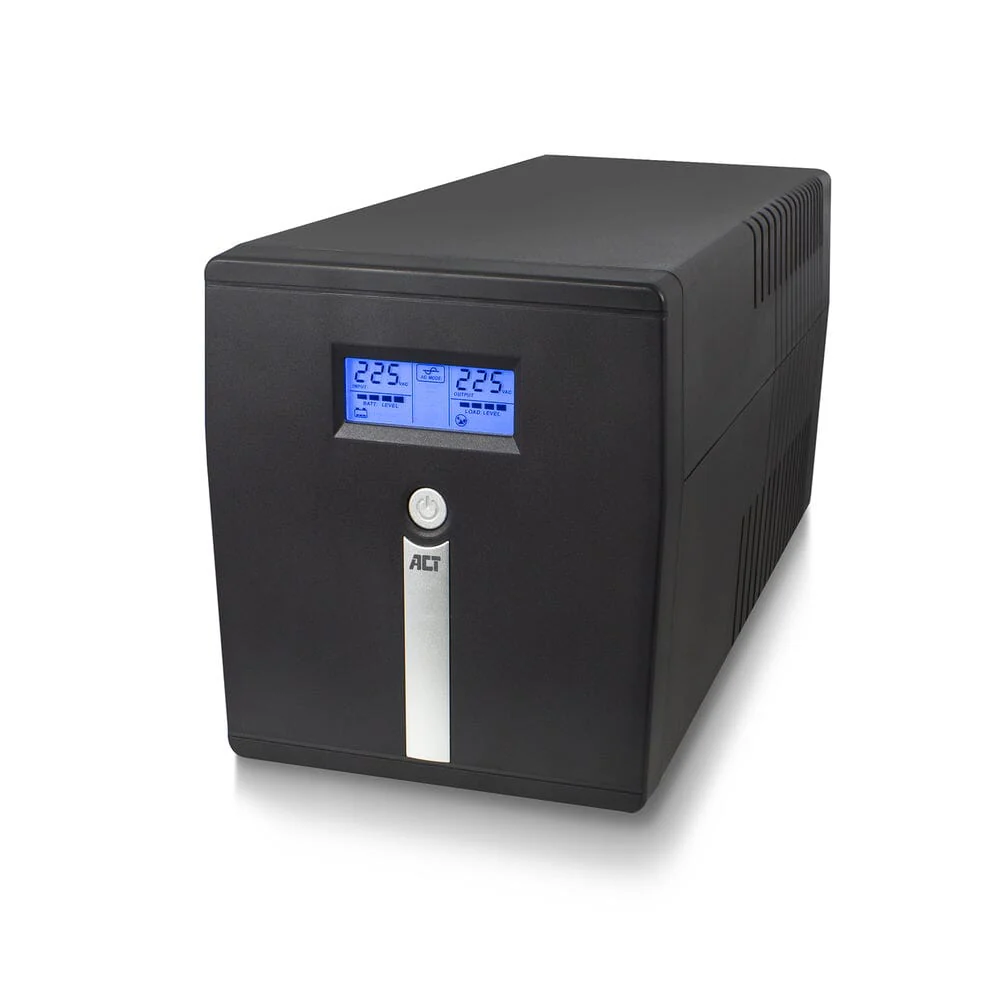 ACT UPS 1000 VA 2x IEC C13 2x type F female, 1x USB 1x RS232