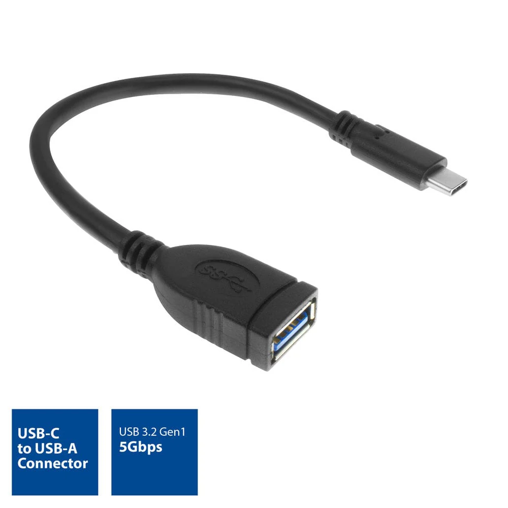 ACT USB 3.0 kabel OTG, USB-C male naar USB-A female, 0,2 m - Image 10