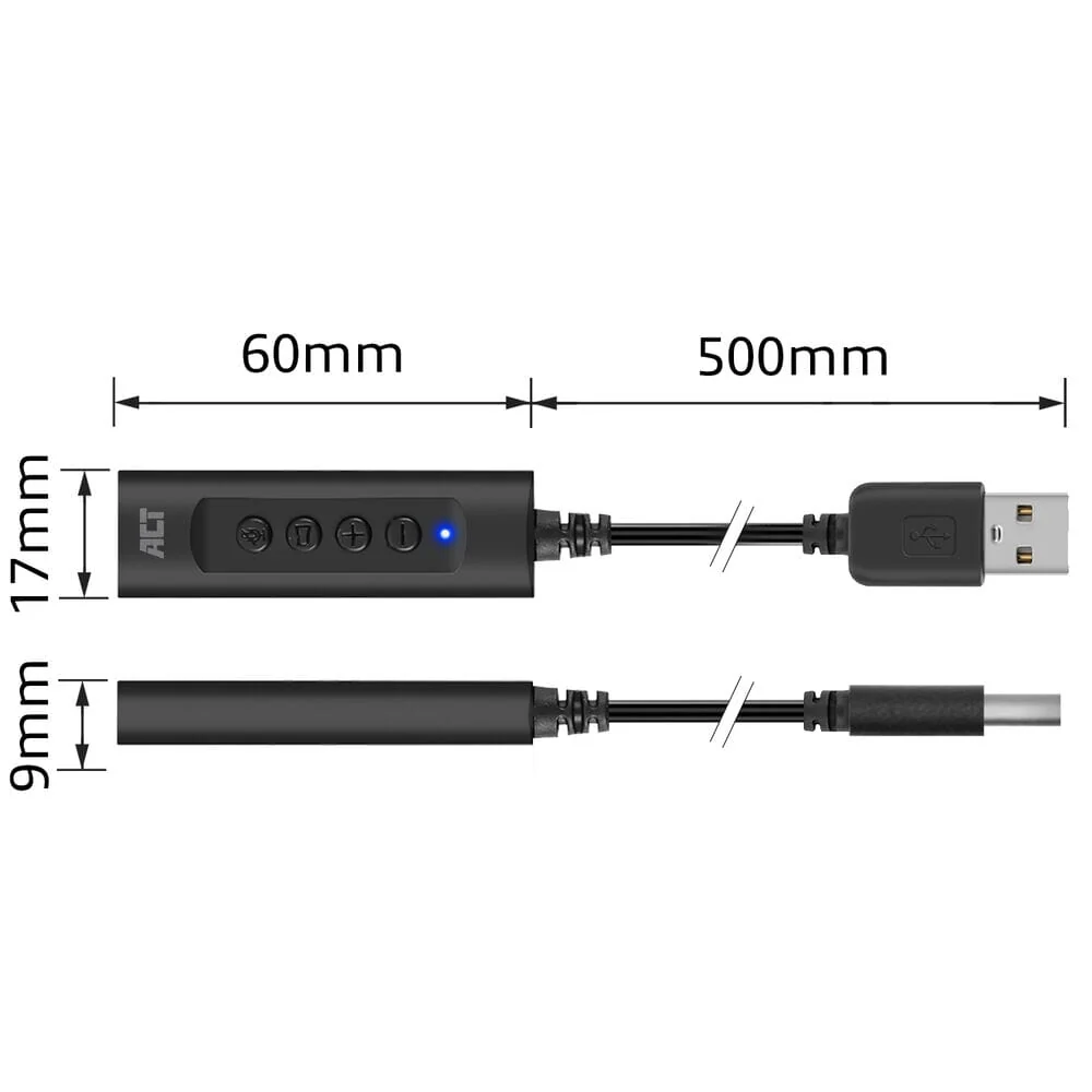 ACT USB-A externe geluidskaart - Image 8