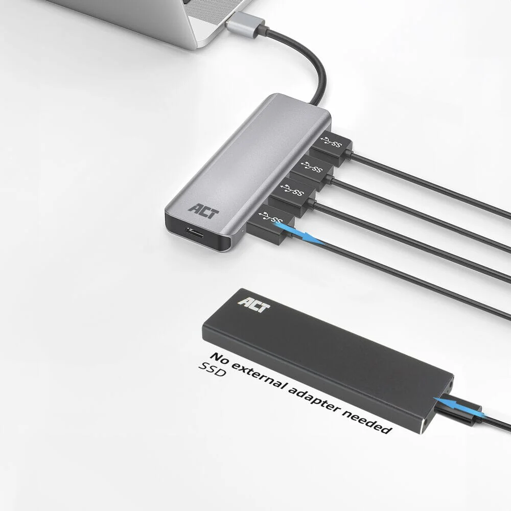 ACT USB-A hub 3.0, 4 poorts USB-A - Image 15
