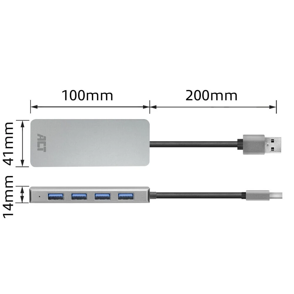 ACT USB-A hub 3.0, 4 poorts USB-A - Image 17