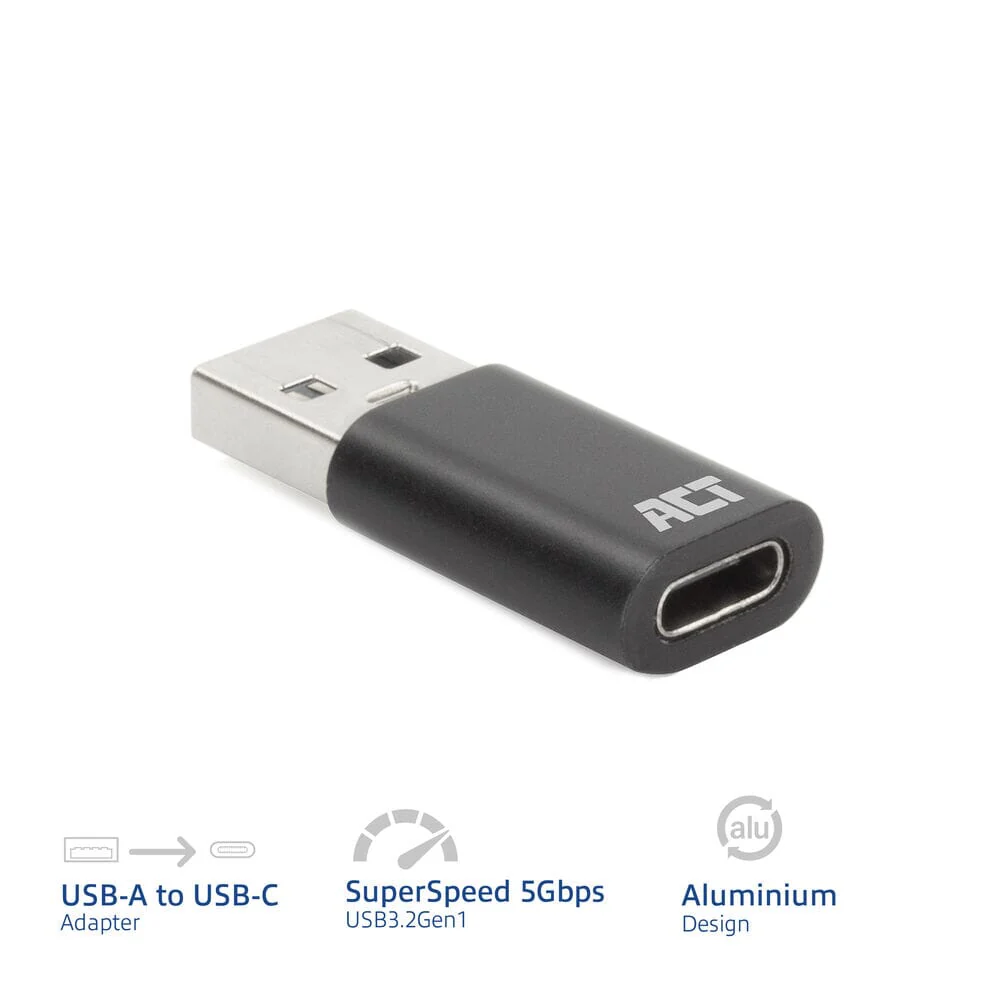 ACT USB-A male to USB-C female adapter - Image 3