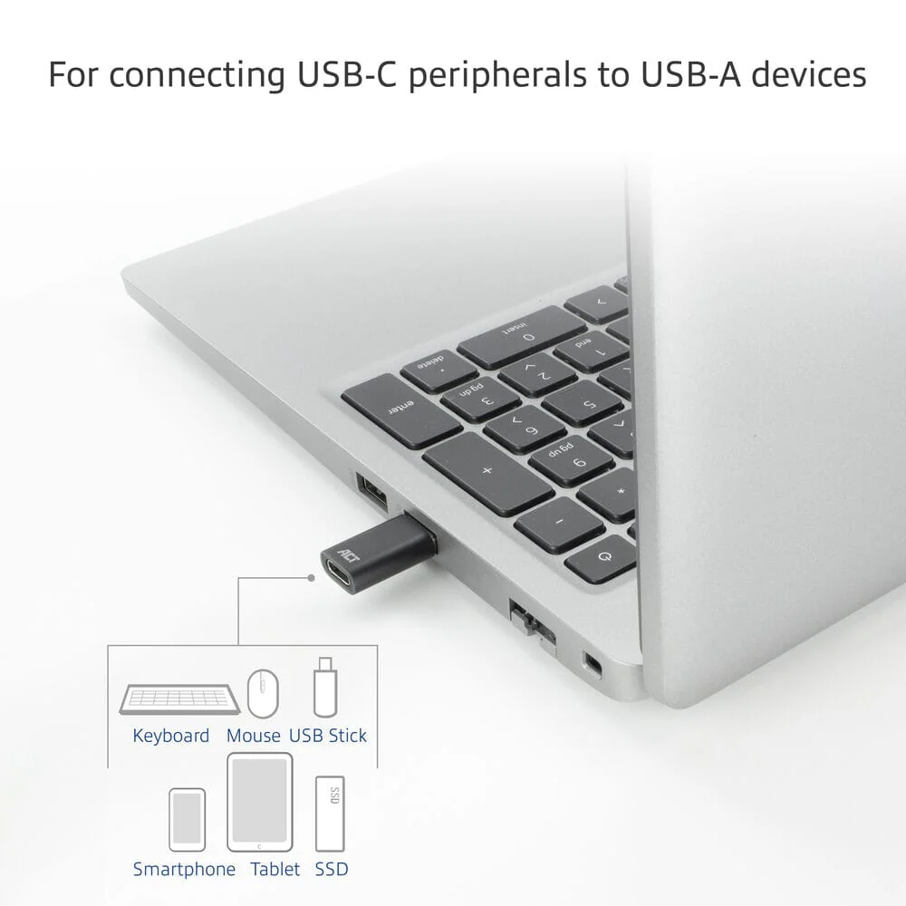ACT USB-A male to USB-C female adapter - Image 6
