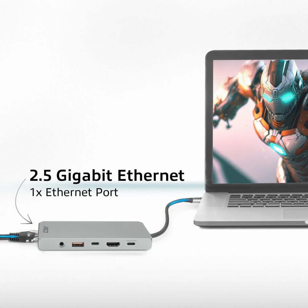 ACT USB-C 4K / 8K 60Hz docking station for 1 HDMI monitor - Image 11