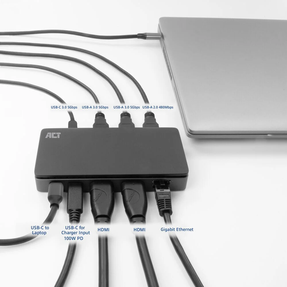 ACT USB-C 4K MST docking station - Image 9