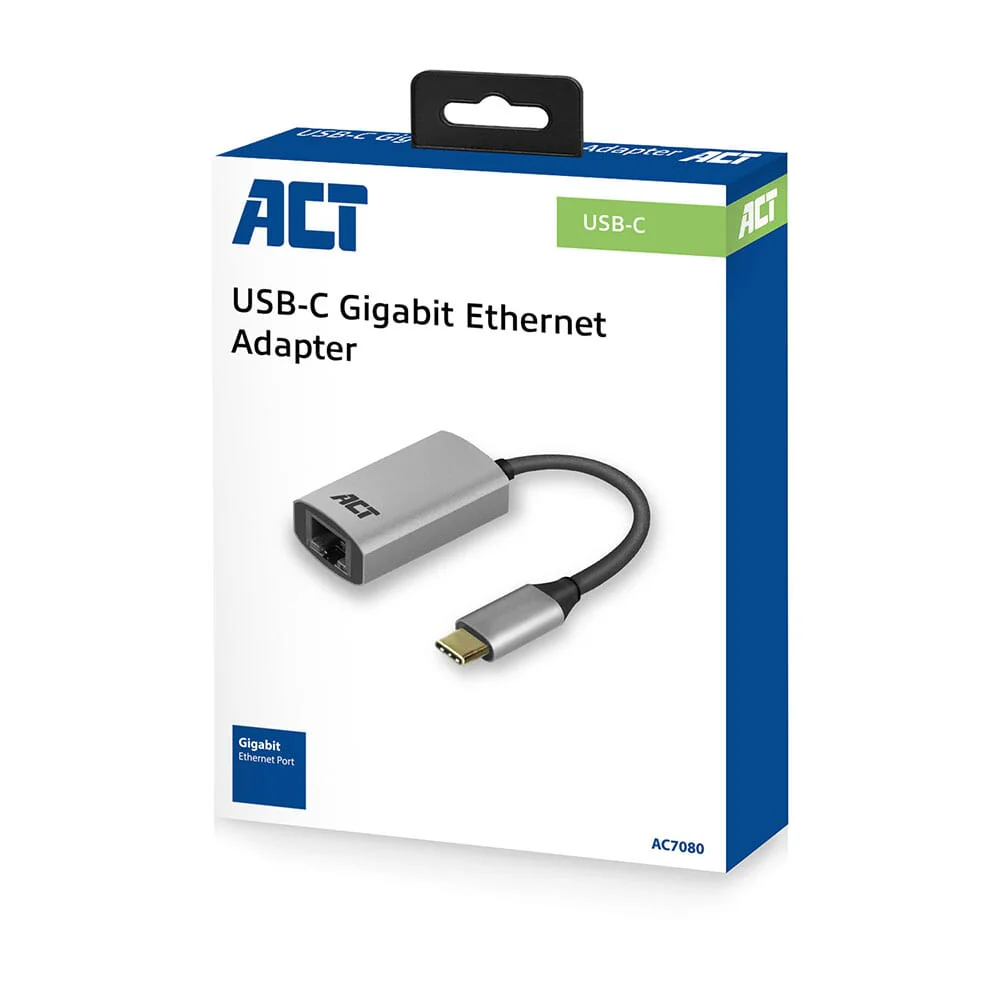 ACT USB-C Gigabit netwerkadapter - Image 3