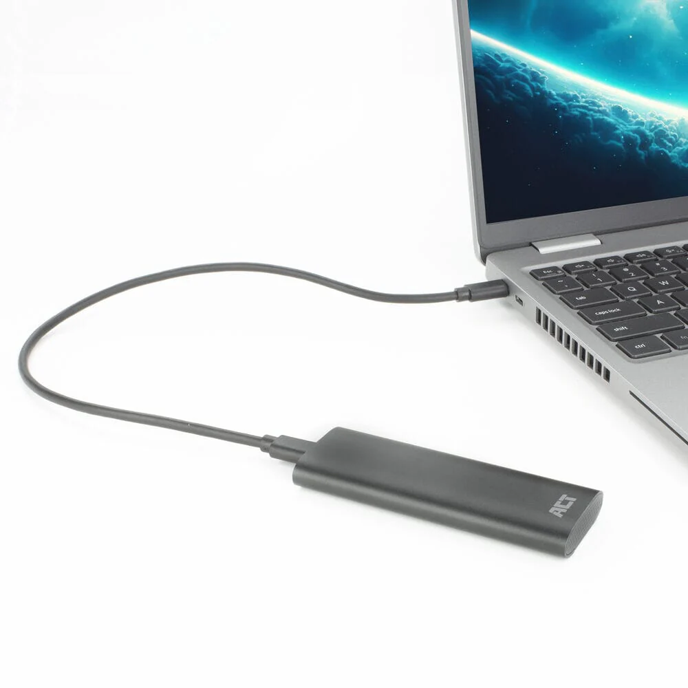 ACT USB-C M.2 NVMe / PCIe SSD Enclosure, tool-free - Image 7