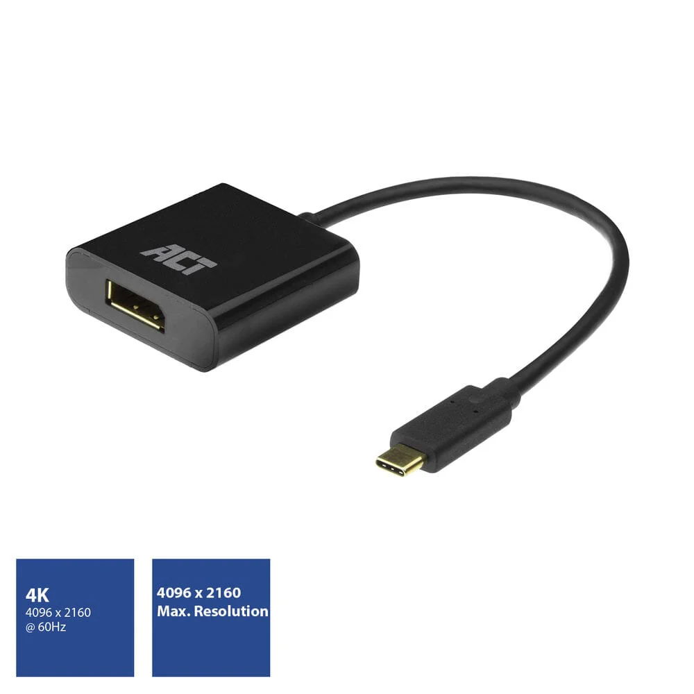 ACT USB-C naar DisplayPort adapter - Image 2