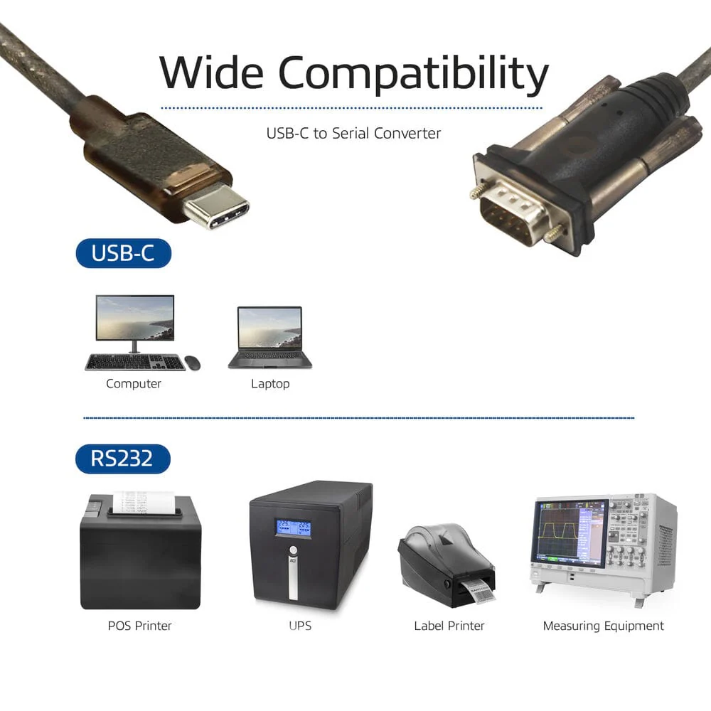 ACT USB-C naar Serieel Adapter - Image 9