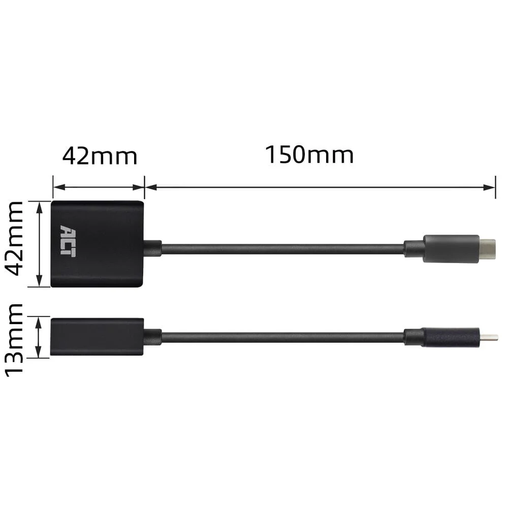 ACT USB-C naar VGA adapter - Image 5