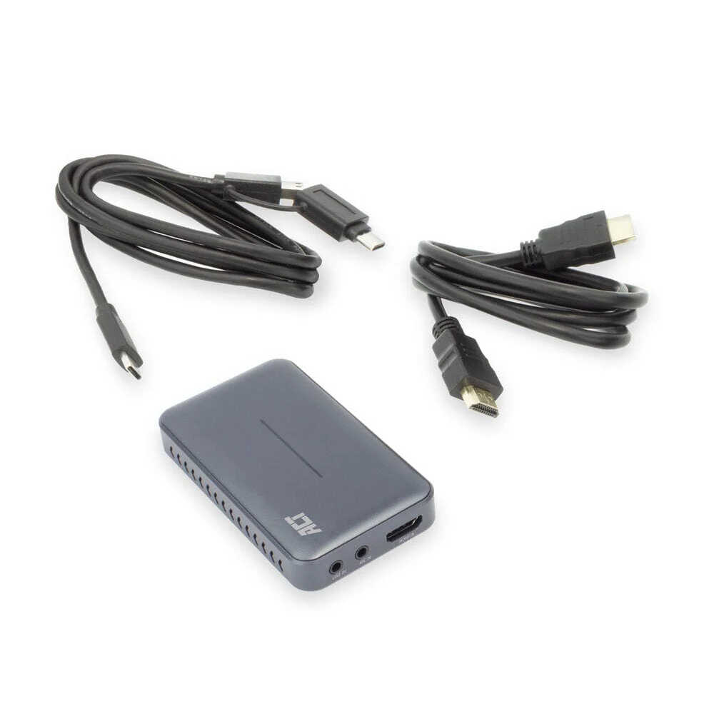 ACT USB-C Video Capture Card, HDMI 4K@60Hz PT, 4K@30Hz captu - Image 2