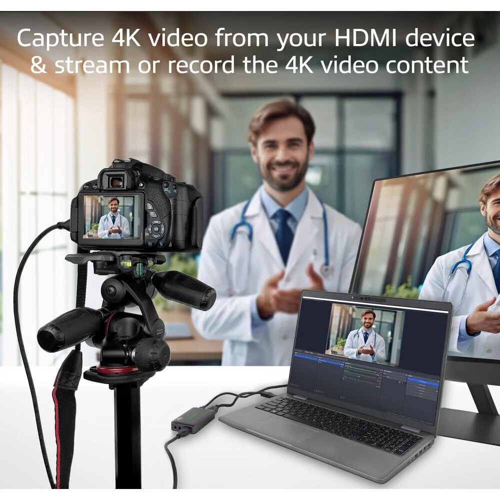 ACT USB-C Video Capture Card, HDMI 4K@60Hz PT, 4K@30Hz captu - Image 6