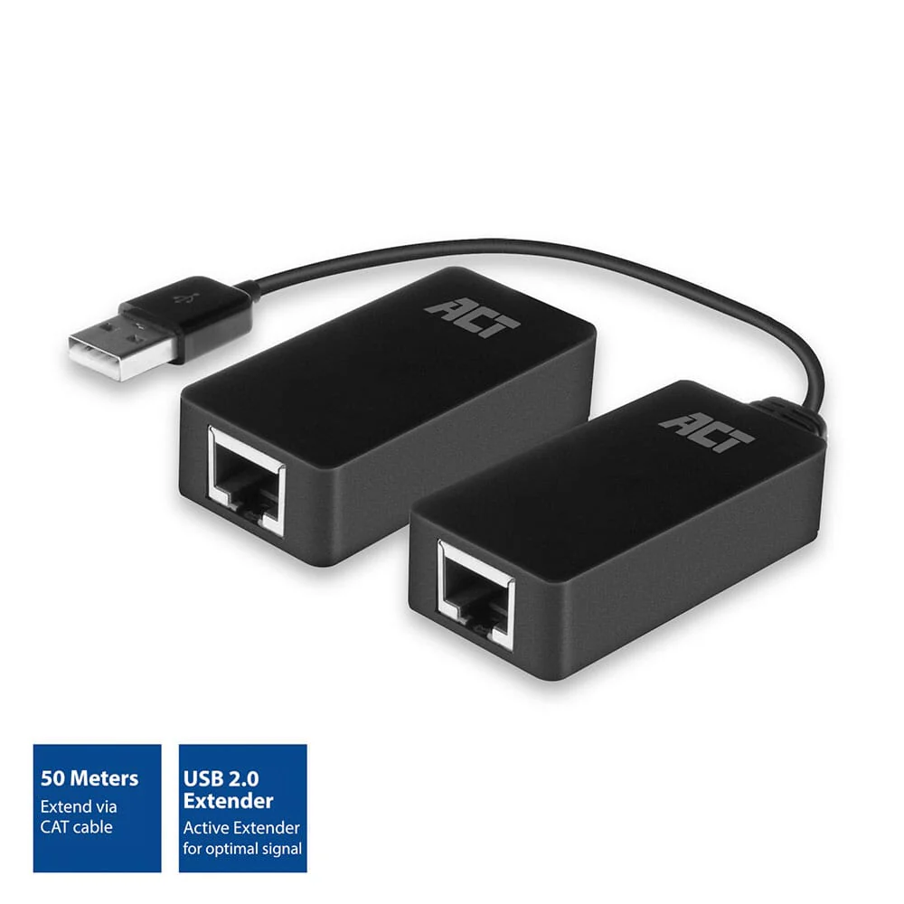 ACT USB Extender set over UTP, extender tot 50 meter - Image 2