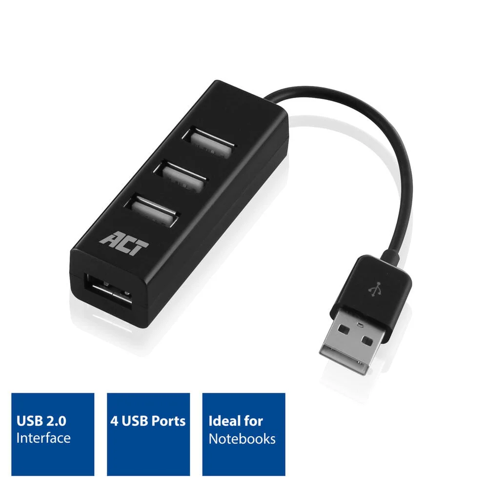 ACT USB hub 4 poorts USB-A - Image 12