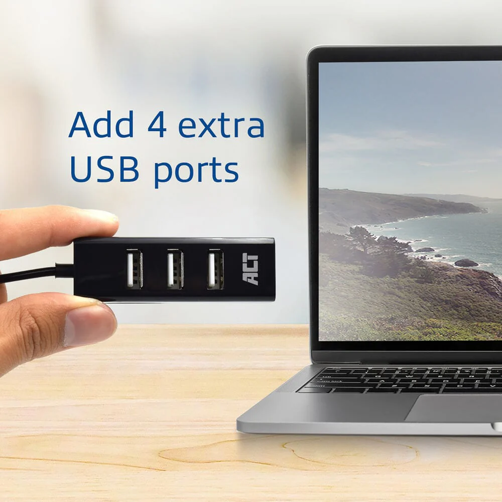 ACT USB hub 4 poorts USB-A - Image 15