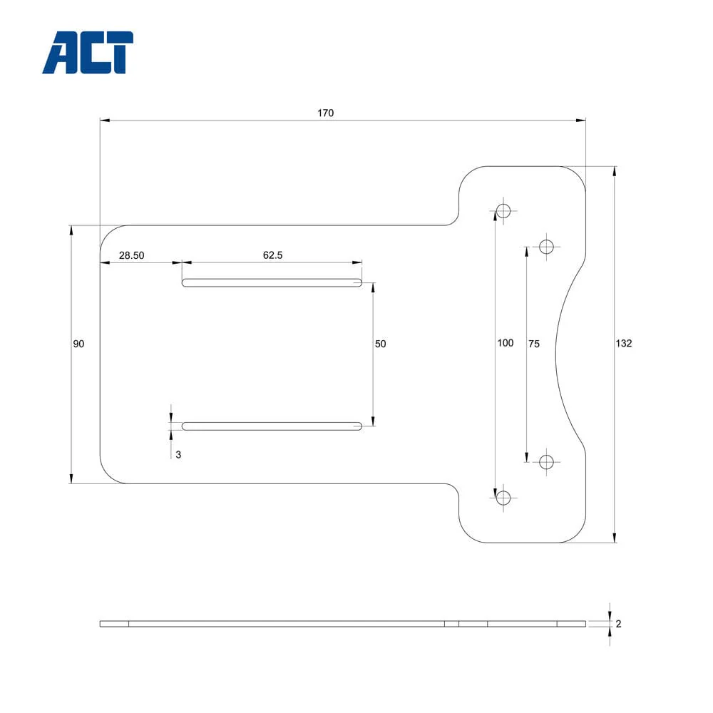 ACT VESA adapter plate for the AC7150 docking station - Image 4