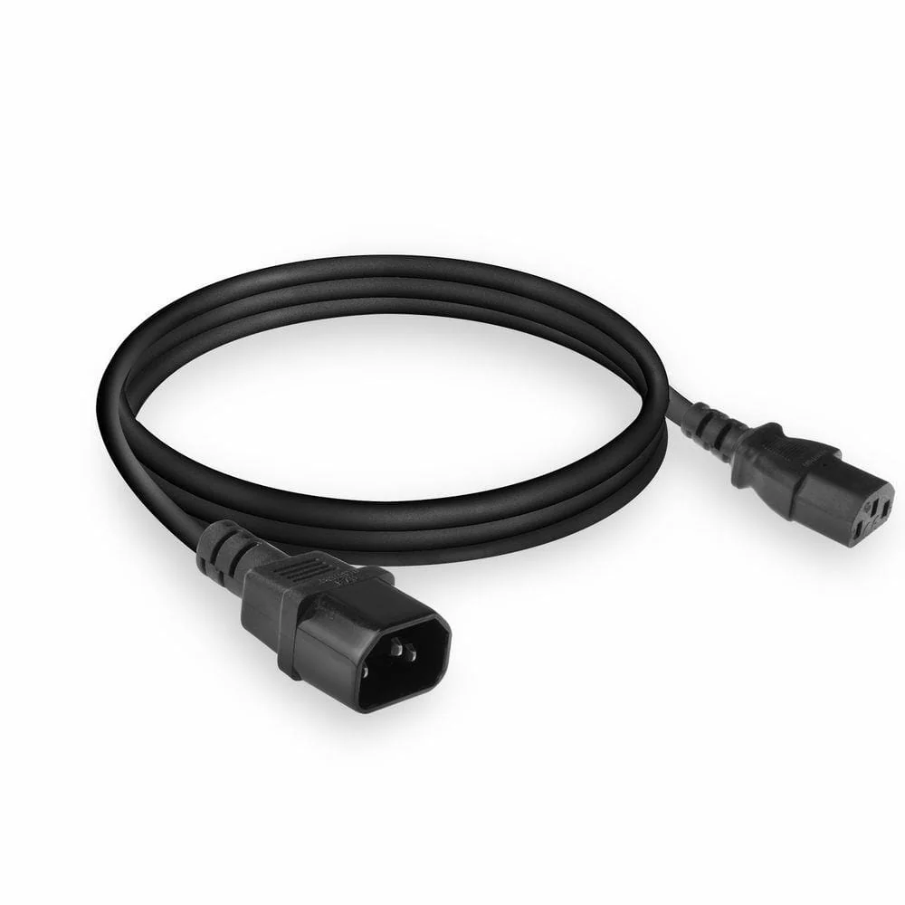 ACT Voedingskabel C13 - C14 zwart 1,8 m, Zip Bag - Image 2