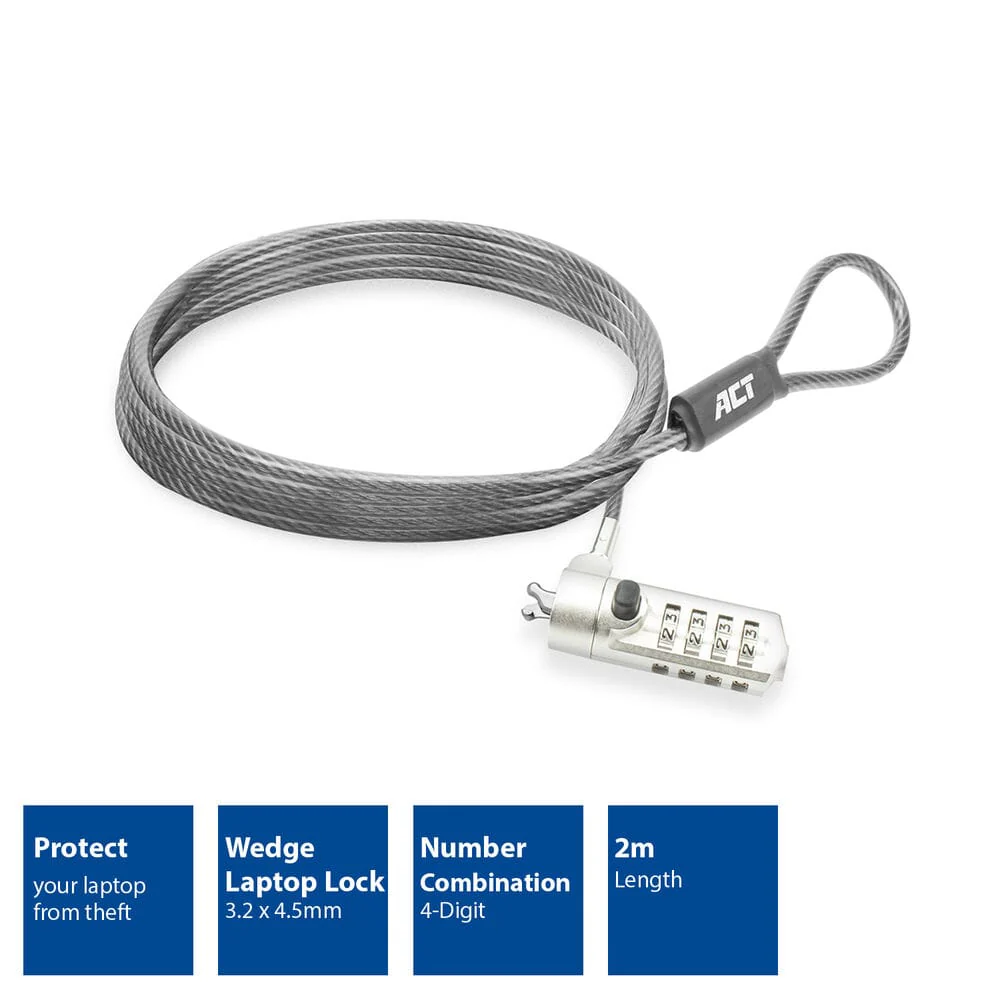 ACT Wedge laptopslot met cijfercode - Image 6