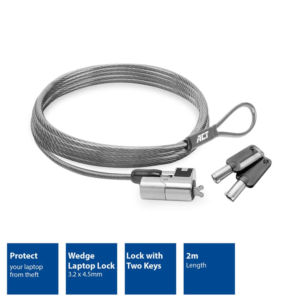 ACT Wedge laptopslot met sleutels - Image 4
