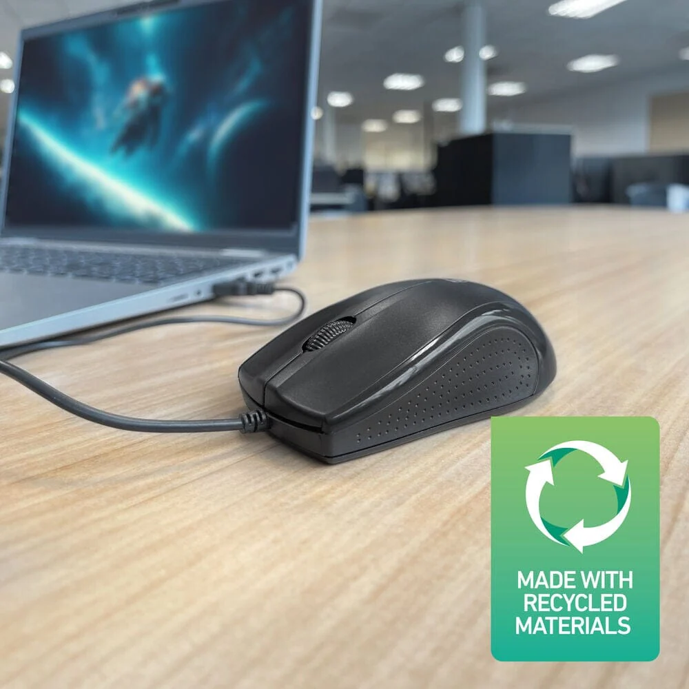ACT Wired full-size optical mouse 1000 DPI, silent click - Image 8