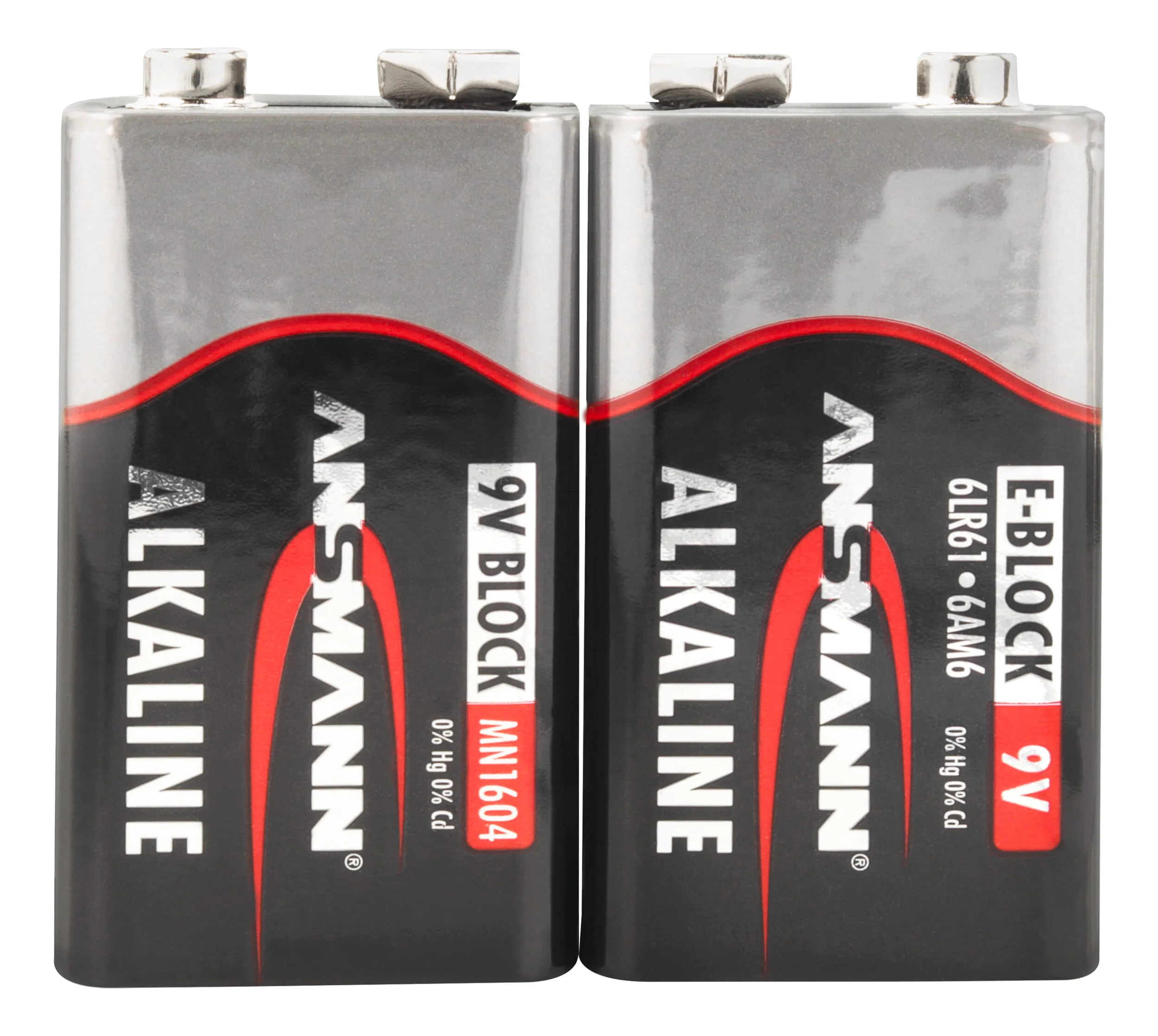Ansmann Alkaline batterij 9 volt E blok / 6LR61 2 pcs. Krimp - Image 3