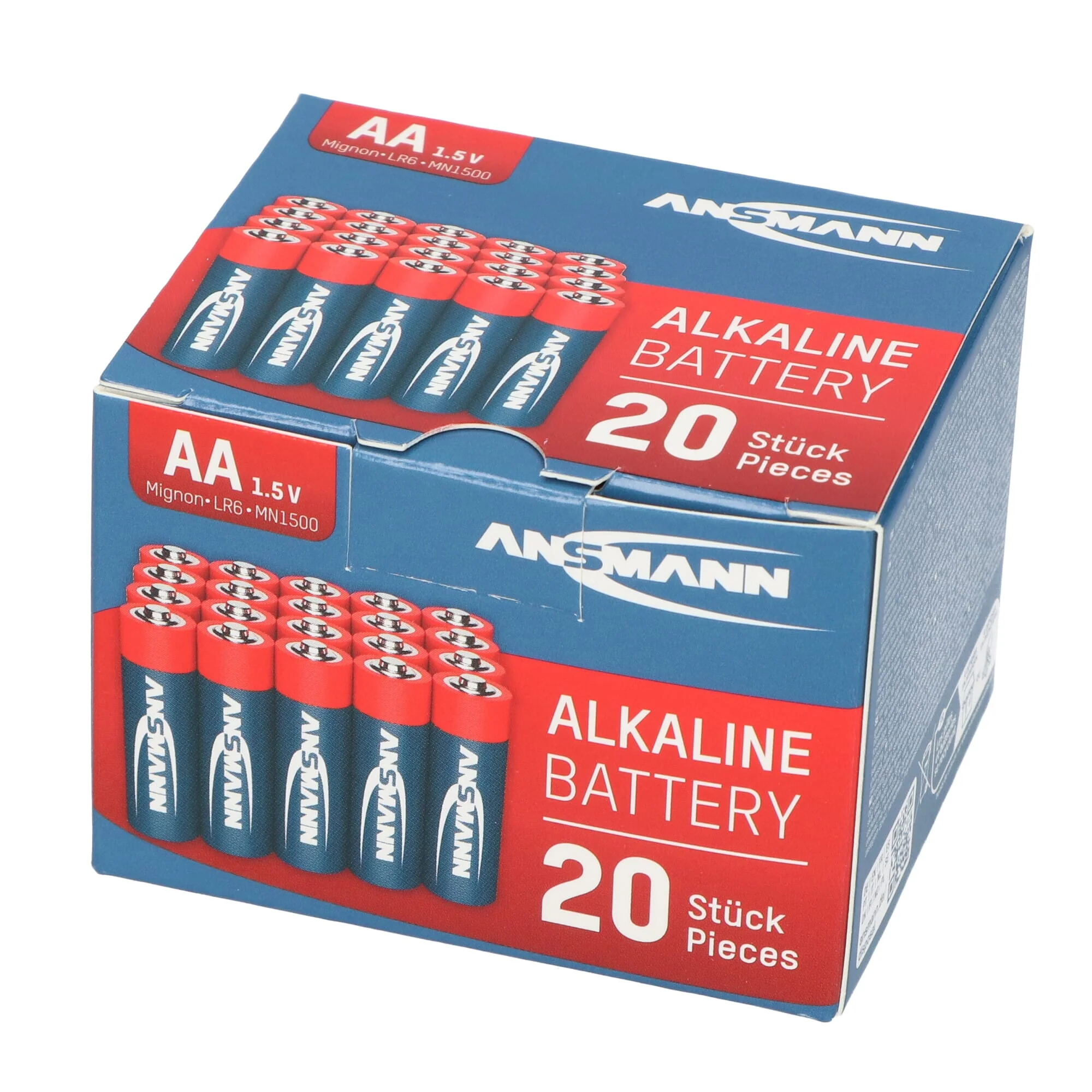 Ansmann Alkaline batterij mignon AA / LR6 20 pcs. Box - Image 2