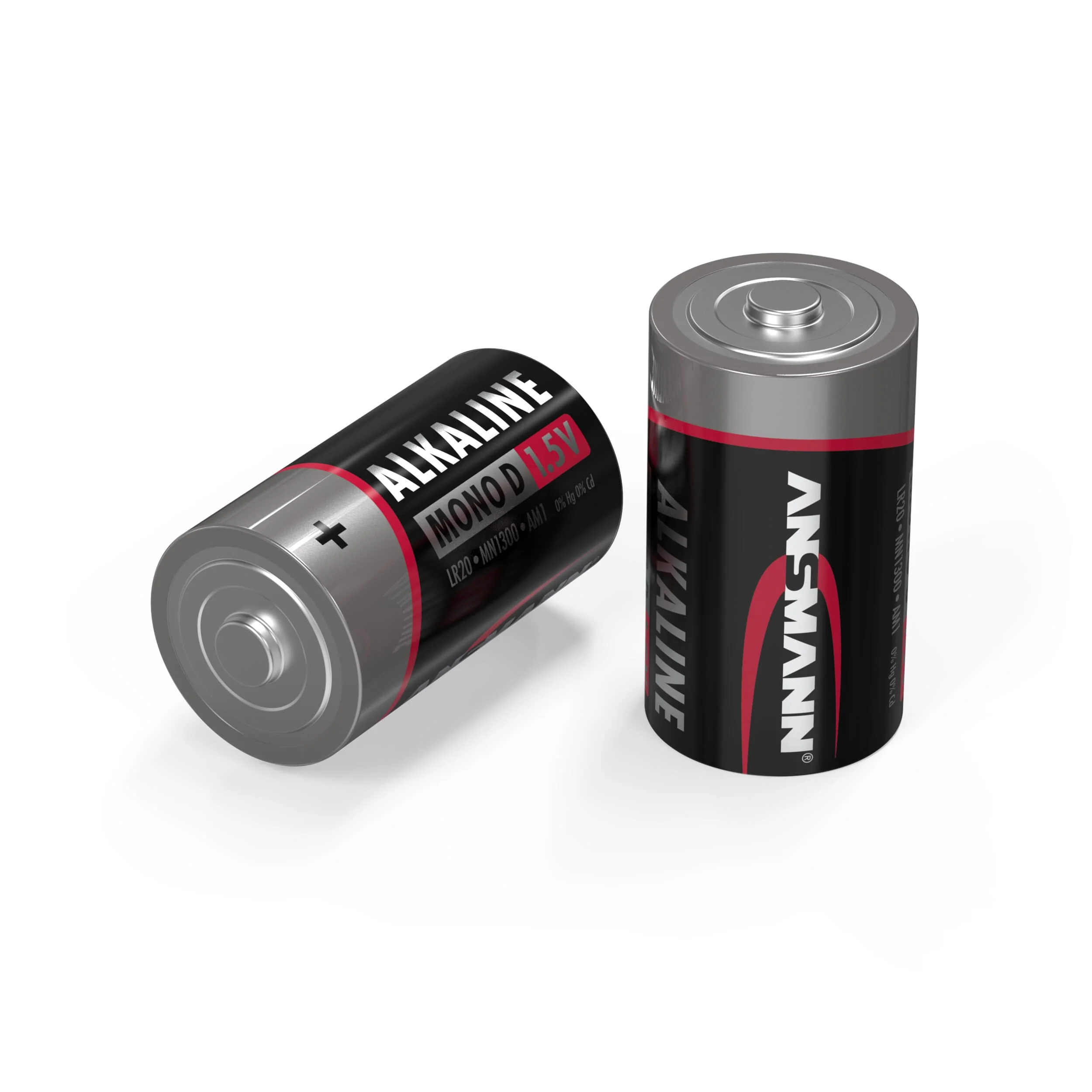 Ansmann Alkaline batterij mono D / LR20 4 pcs. Krimpfolie - Image 2