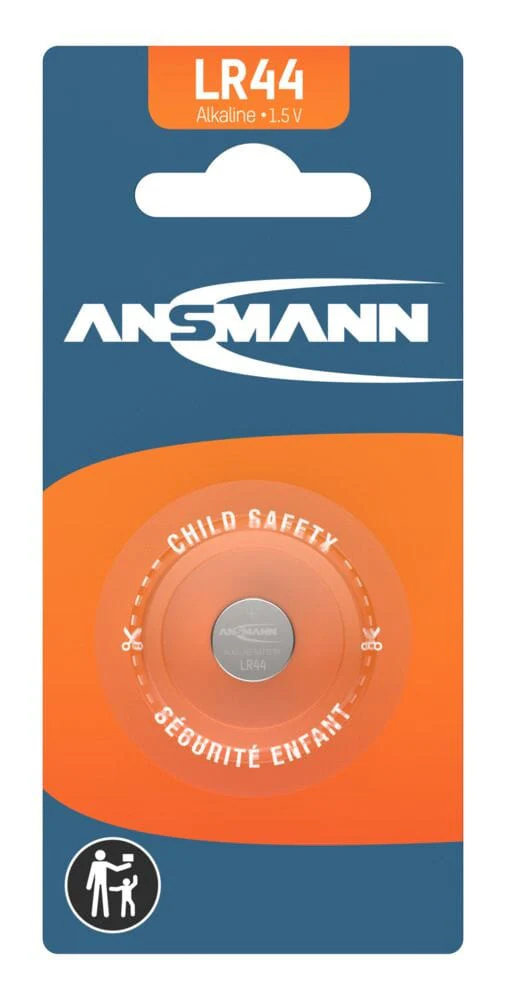 Ansmann Alkaline knoopcel LR44 / LR1154 / AG13