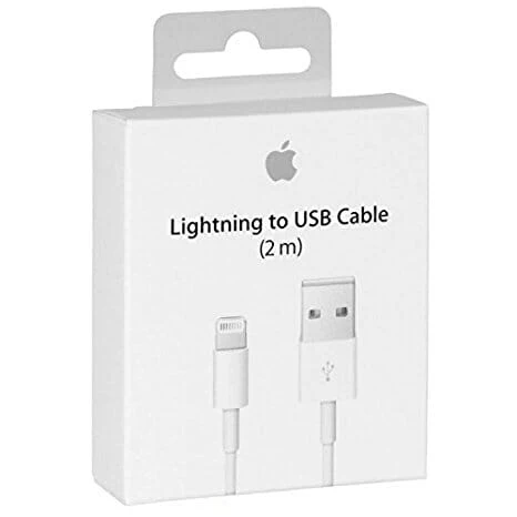 Apple Lightning naar USB 2.0 A Kabel 2 Meter - Wit - Image 2