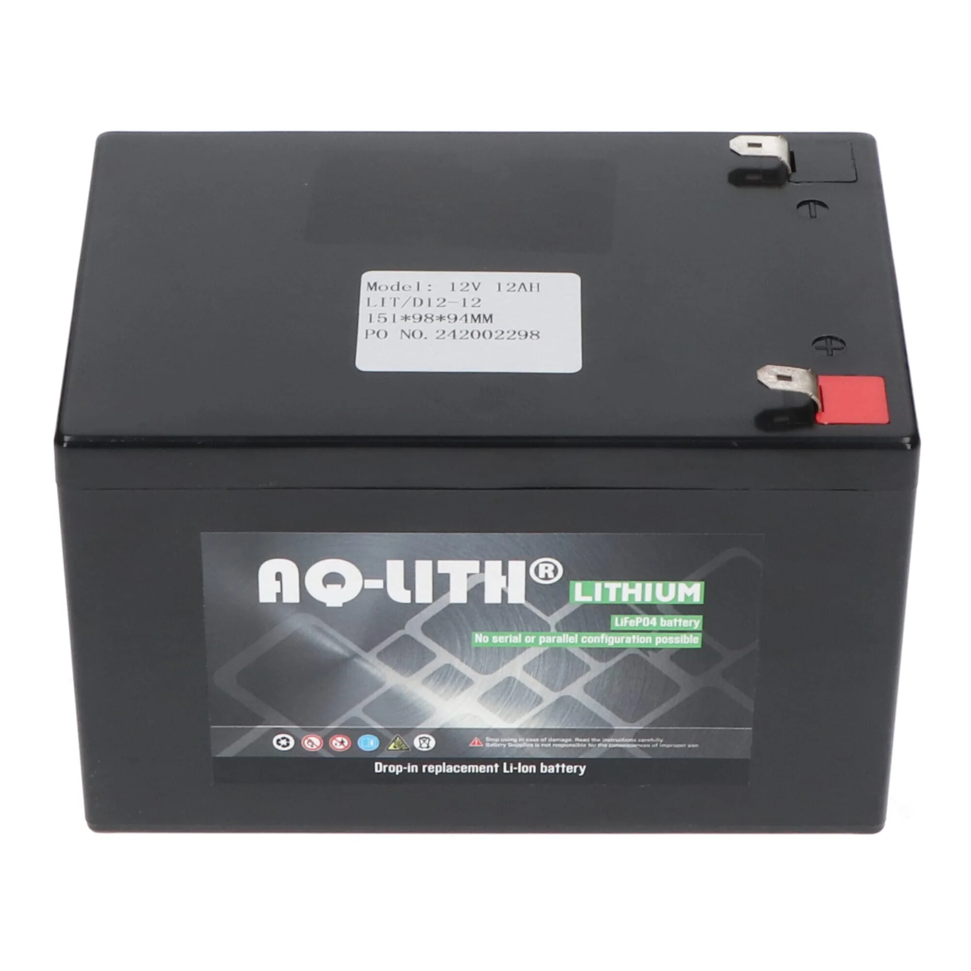 AQ-Lith LIFEPO4 Accu 12V 12Ah - Image 2