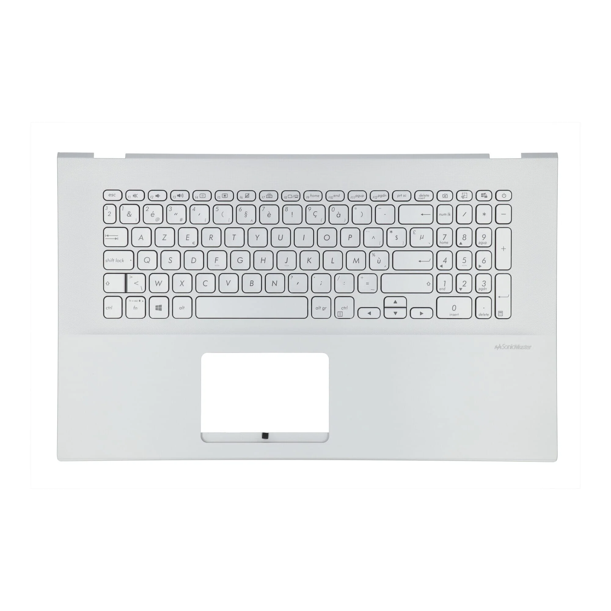 Asus Laptop Toetsenbord Azerty BE + Top Cover, Backlit - Image 4