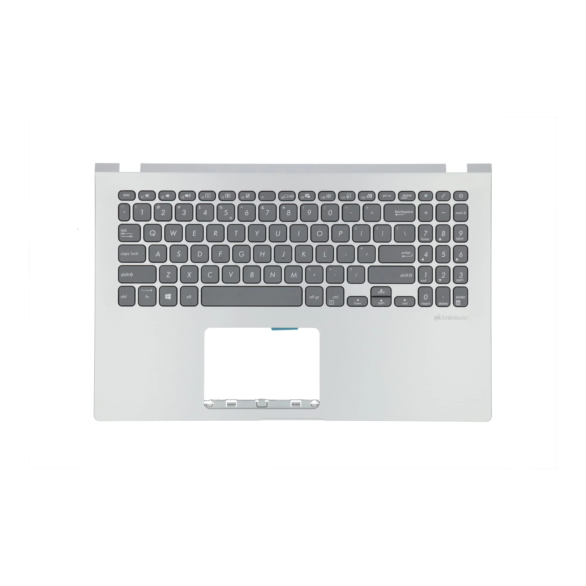 Asus Laptop Toetsenbord Qwerty US + Top Cover - Image 8