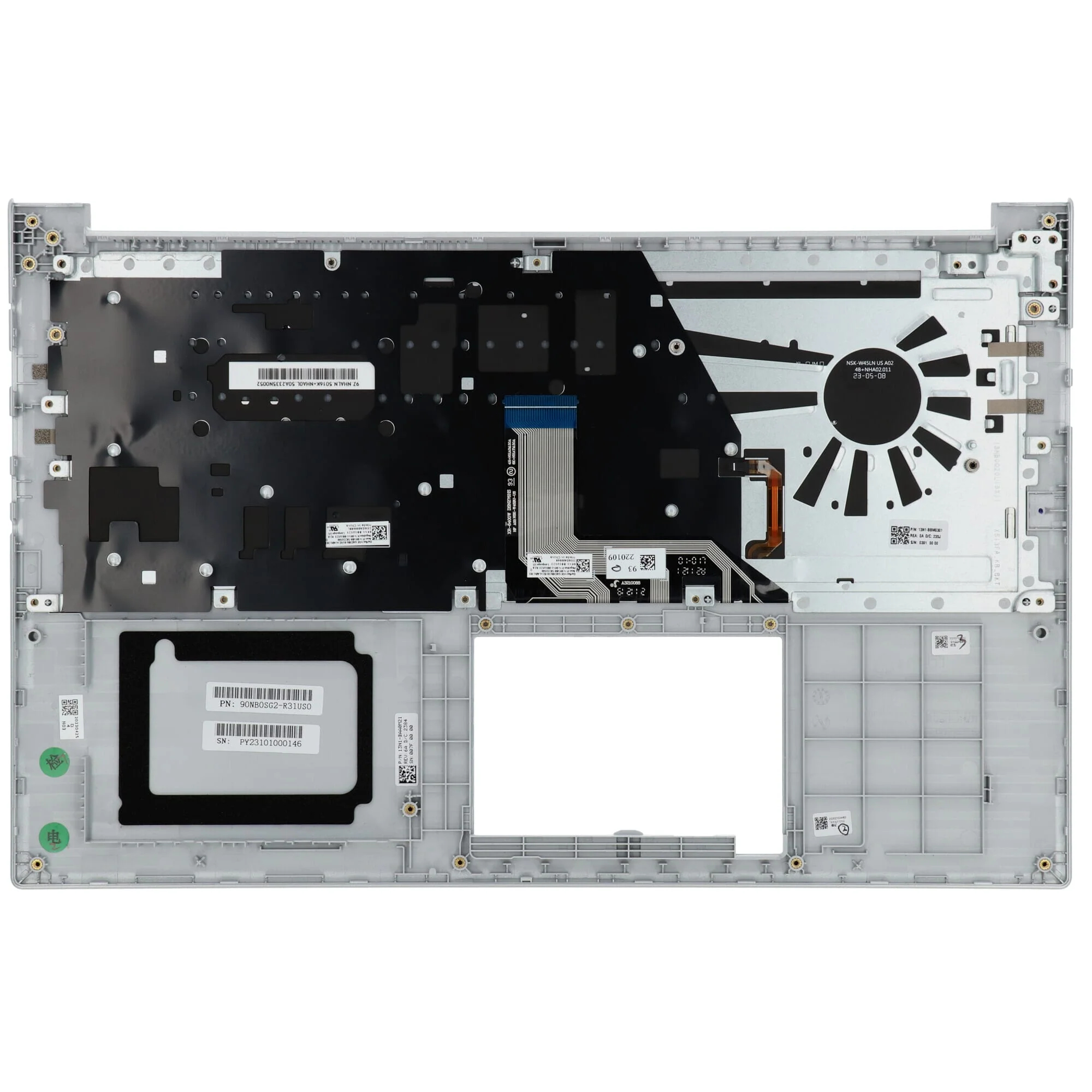 Asus Laptop Toetsenbord Qwerty US + Top Cover - Image 2