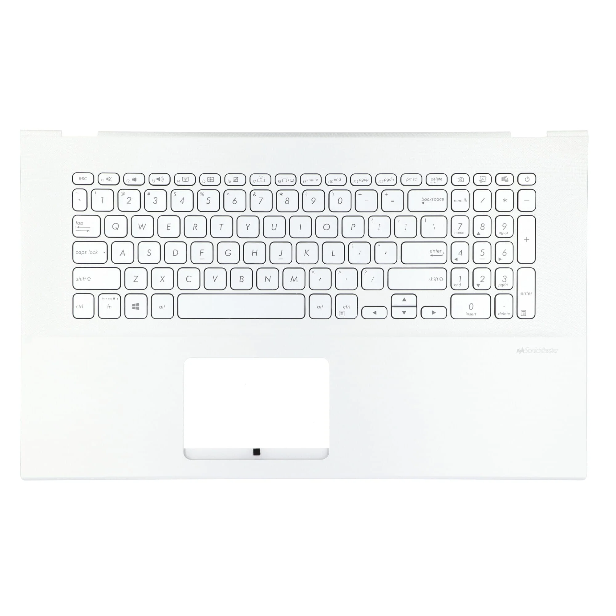 Asus Laptop Toetsenbord Qwerty US + Top Cover