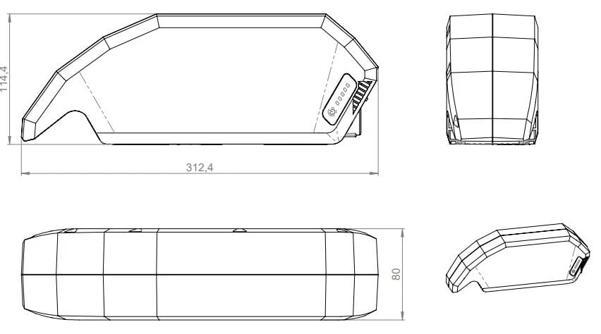 Bosch PowerPack 720Wh Frame E-Bike Vision (BES2) - Image 7