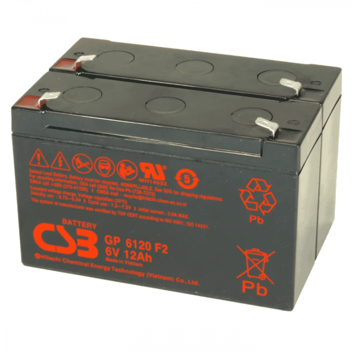 CSB UPS Batterij Vervangingsset RBC3