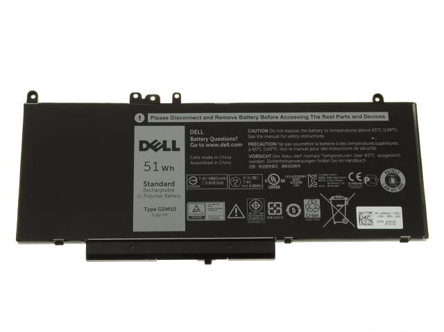 Dell Laptop Accu 7.4V 51Wh 6860mAh - Image 4
