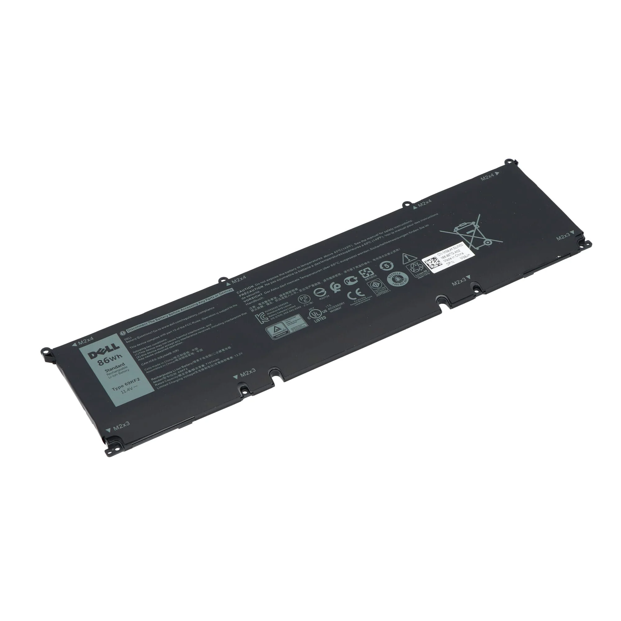 Dell Laptop Accu 86Wh