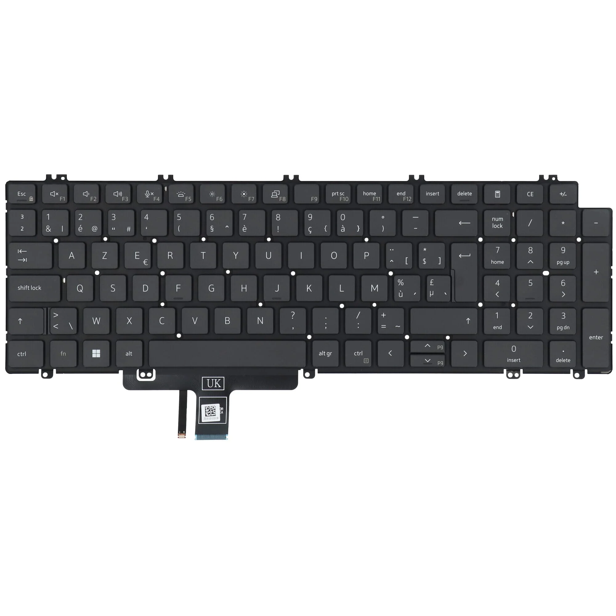 Dell Laptop Toetsenbord Azerty BE - Image 3