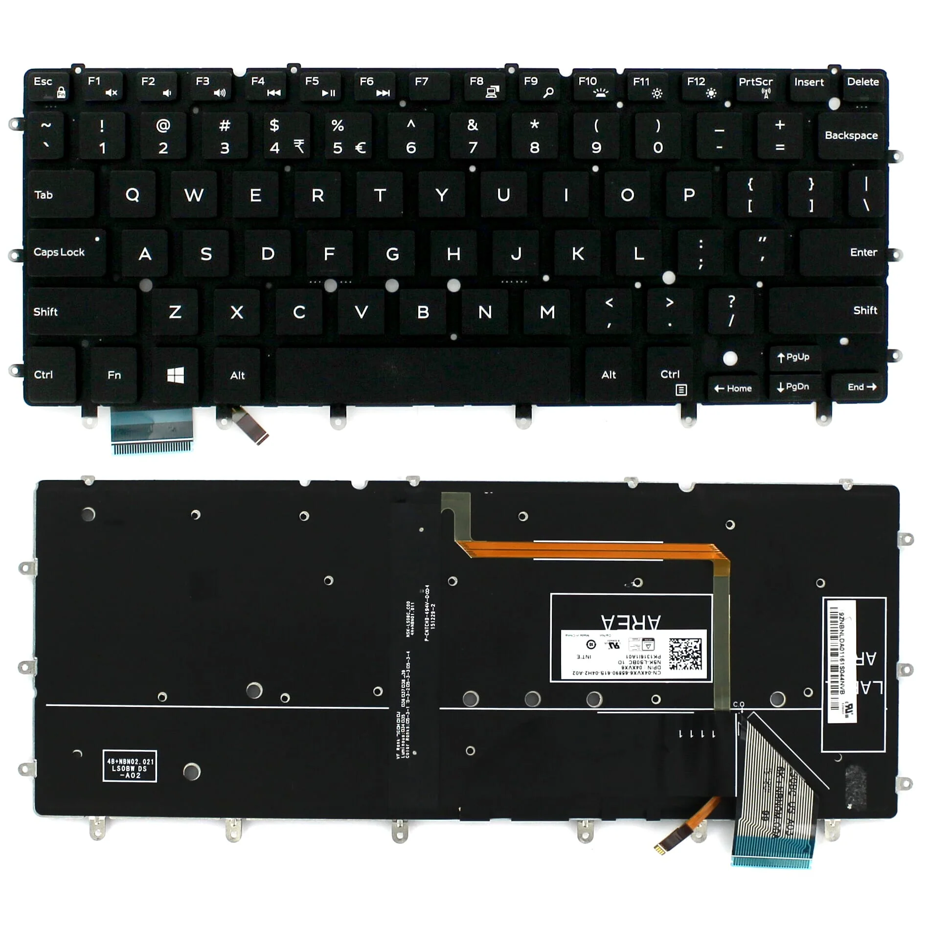 Dell Laptop Toetsenbord Qwerty US - Image 4
