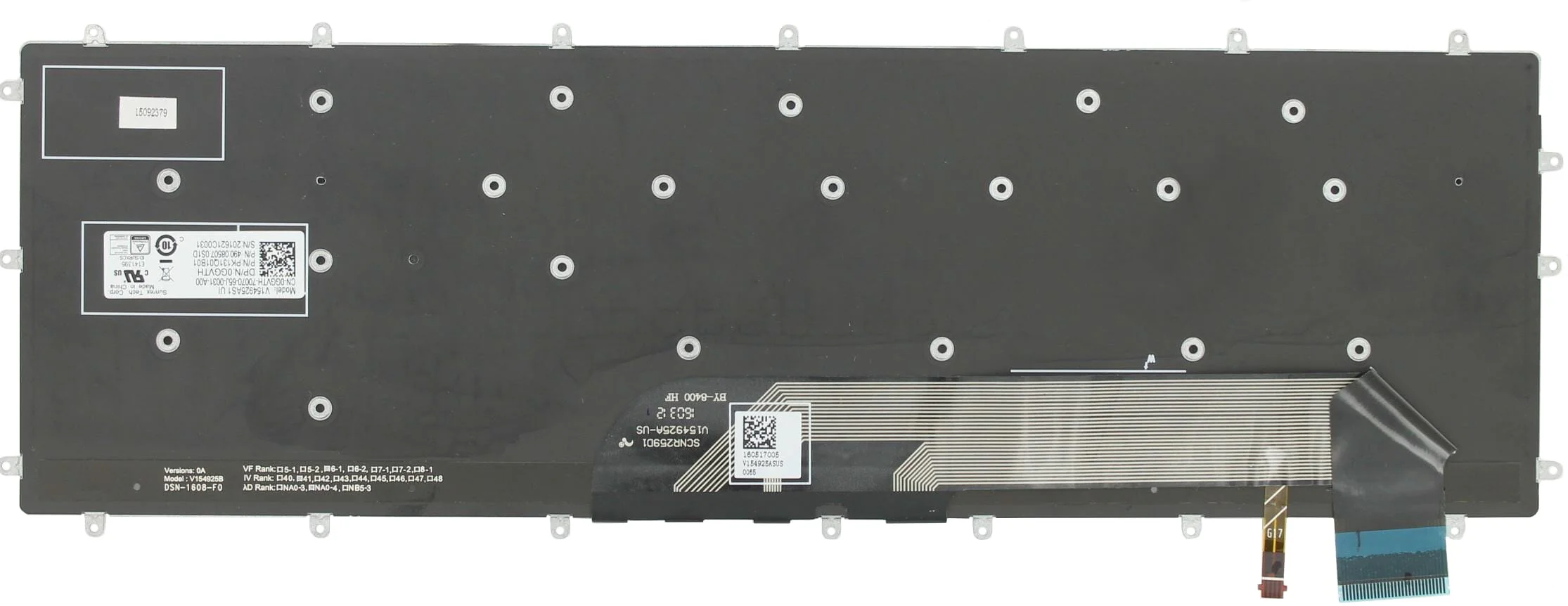 Dell Laptop Toetsenbord Qwerty US - Image 2